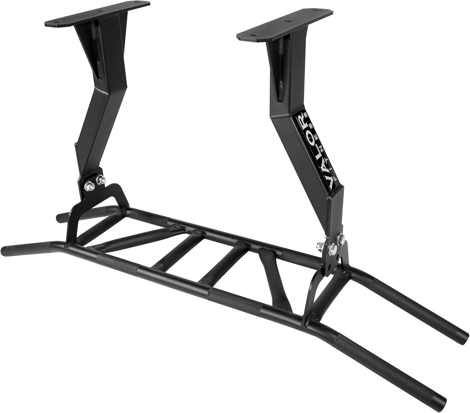 Pull Up Bar - 複数のグリップ位置に対応した懸垂バー。壁や天井に取り付け可能。上半身の筋肉を鍛えるためのトレーニングステーション。家庭用ジムのトレーニング器具。
