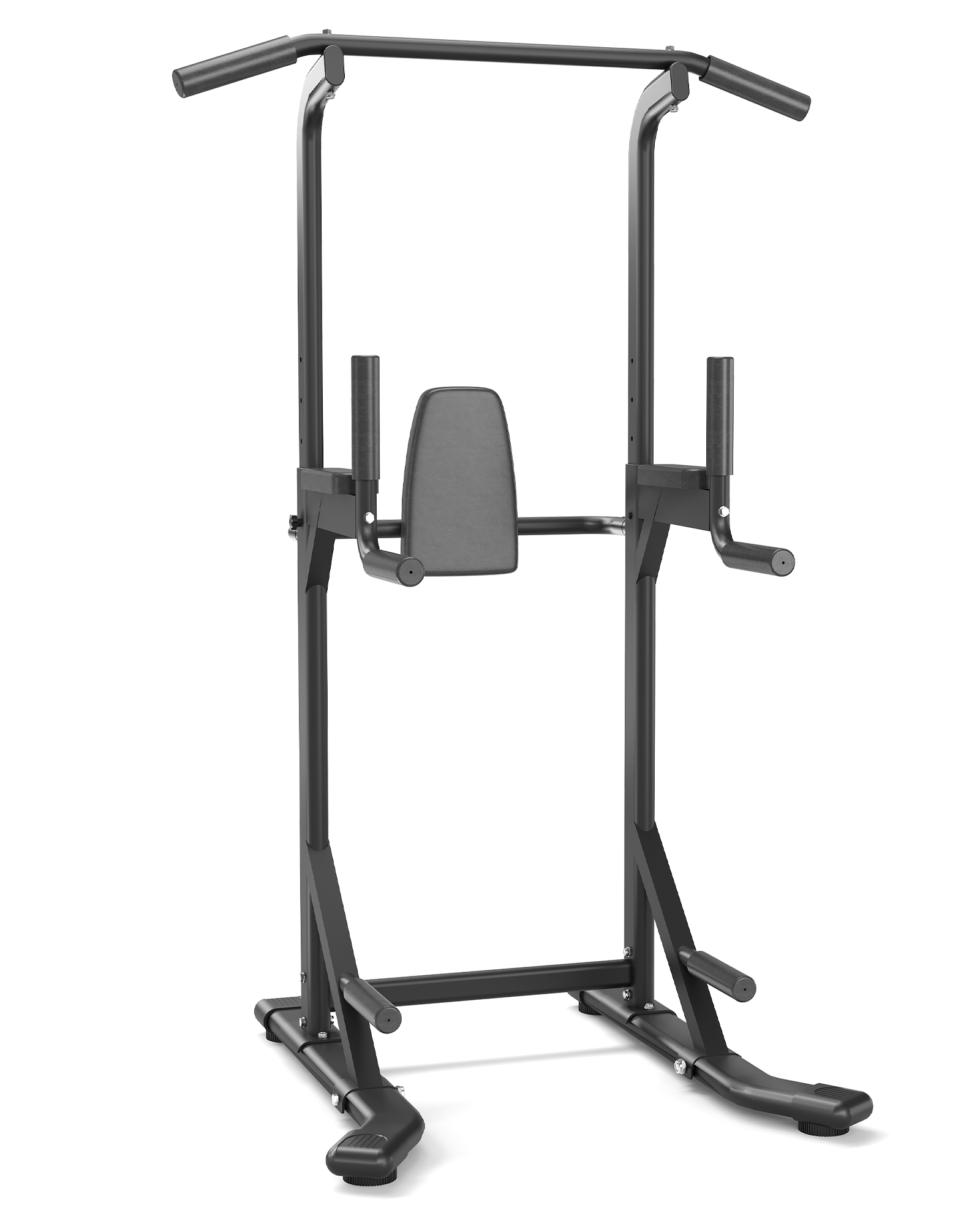 Pull Up Bar - 頑丈な構造のパワータワー・プルアップバー＆ディップステーション - 最大耐荷重450ポンド - 高さ調整可能 -