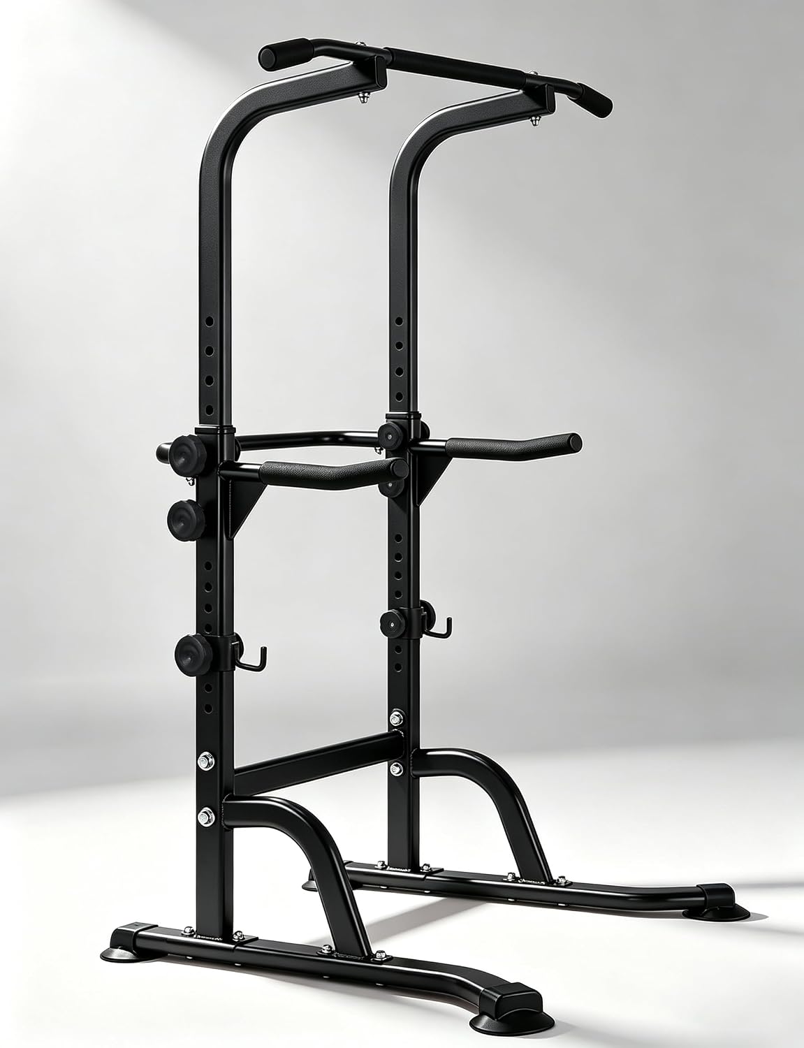 家庭用ジム向けのパワータワー。安定したスチールフレームを備え - Pull Up Bar のレビューと価格