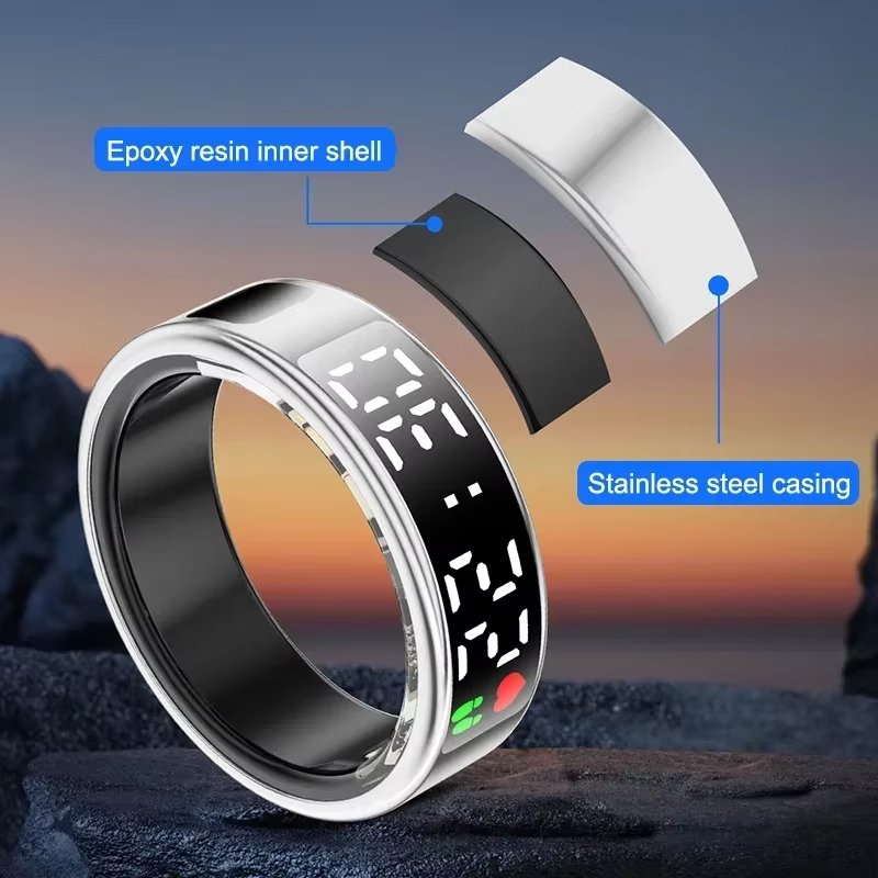 スマートリング心拍数血中酸素健康と睡眠モニター5ATM防水マ - Gymnastic Ring のレビューと価格