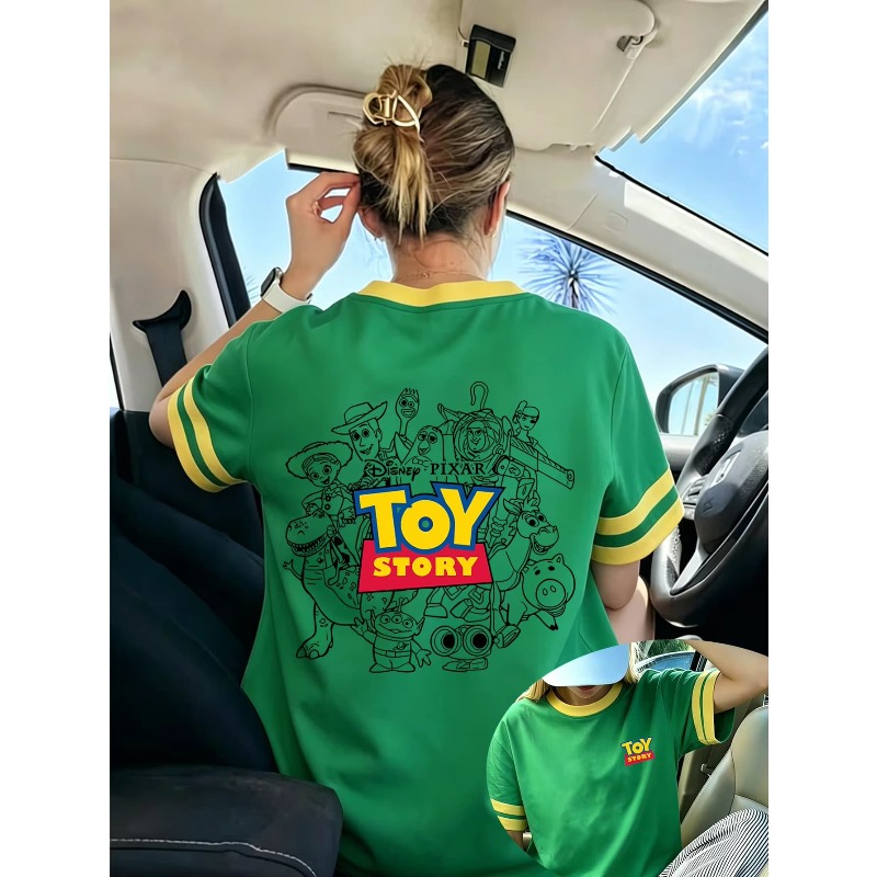 レディース トイ・ストーリー Tシャツ クルーネック 半袖ト - Chalk Bag のレビューと価格