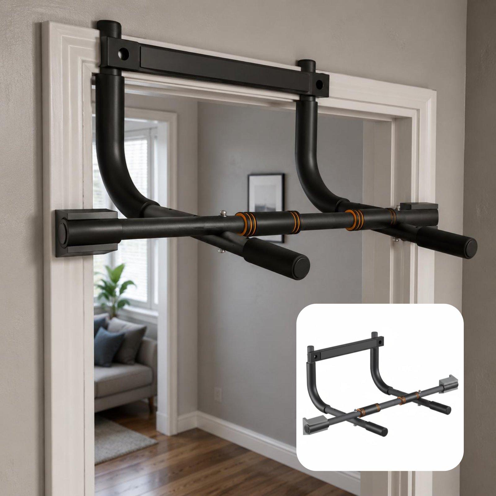 ドア枠懸垂バー、エクササイズ器具なし、家庭用エクササイザー用 - Pull Up Bar のレビューと価格