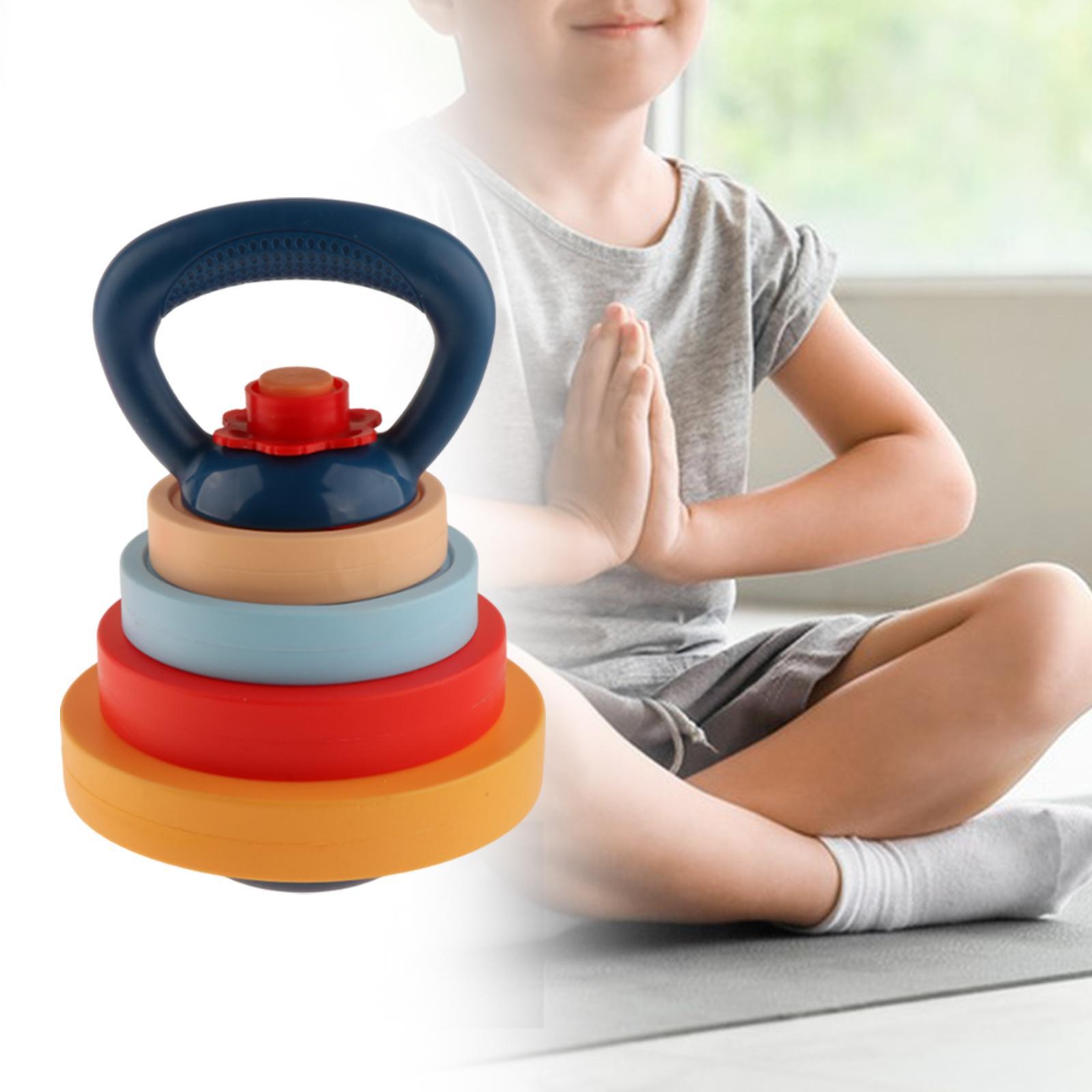 幼児向けケトルベル・ダンベルフィットネスセット。子供たちの室 - Kettlebell のレビューと価格