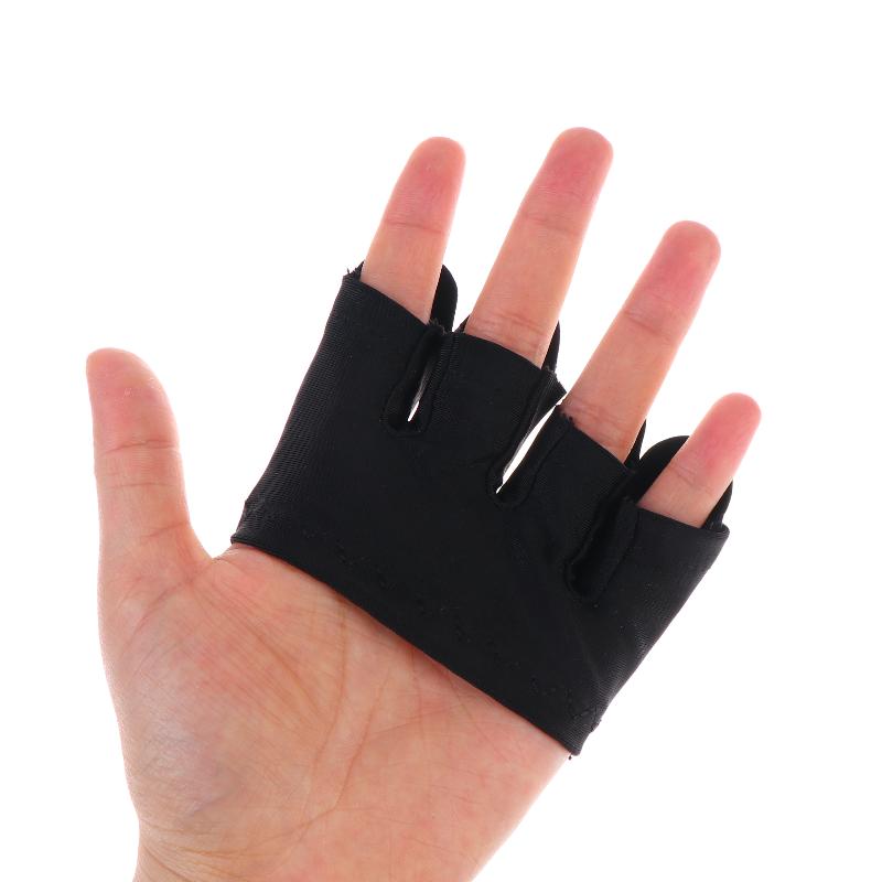 1 ペアジムフィットネスハーフフィンガーグローブ男性女性用ワ - Weightlifting Gloves のレビューと価格