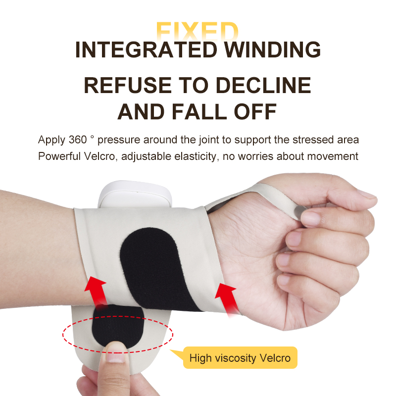 新EMS電動ハンドリストマッサージャー 振動マッサージ 手の - Wrist Wraps のレビューと価格