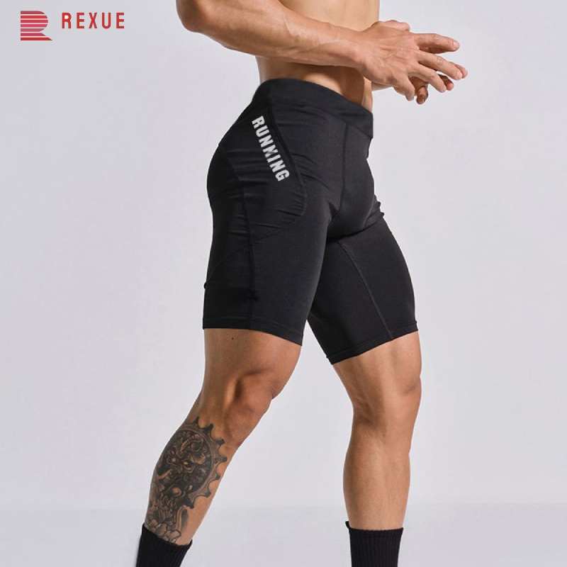 メンズボディービルコンプレッションショーツ、伸縮性レギンス、 - Crossfit Victory のレビューと価格