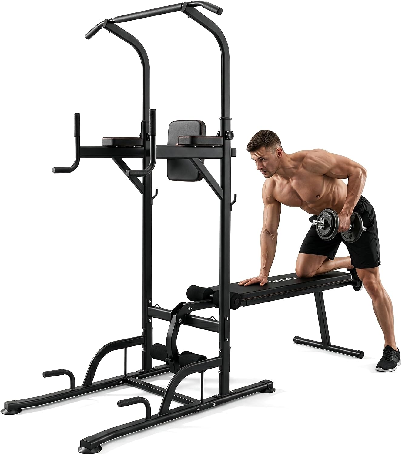 家庭用ジムでのトレーニングやベンチプレスに最適な、一体型のパ - Pull Up Bar のレビューと価格